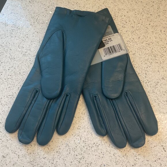 NWT Isotoner Leather Thinsulate Lined Gloves Size 8.5/9 - Picture 3 of 6